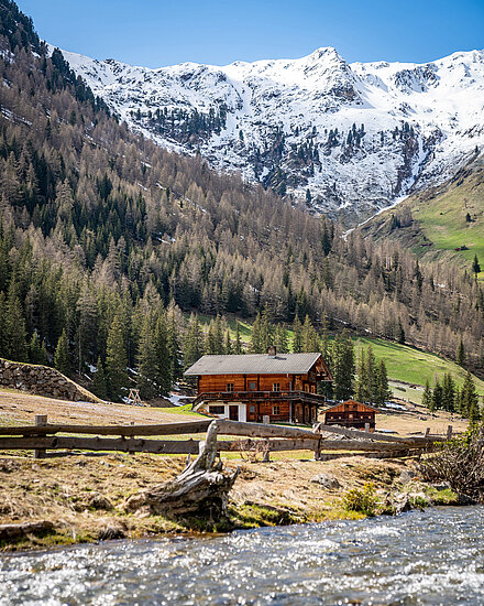 Almhütte Gutwenger auf der Unterstalleralm